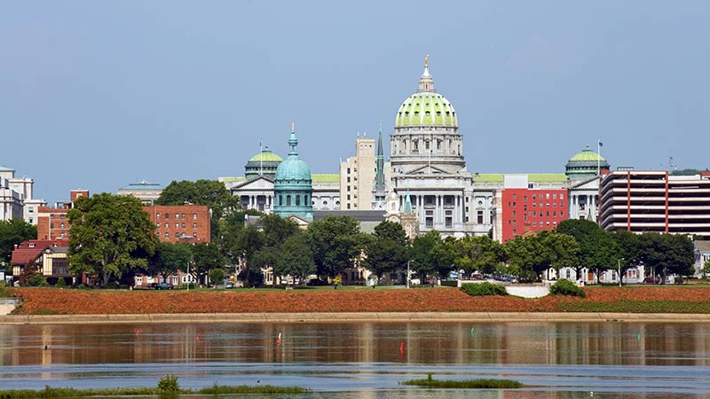 Harrisburg, PA Skyline